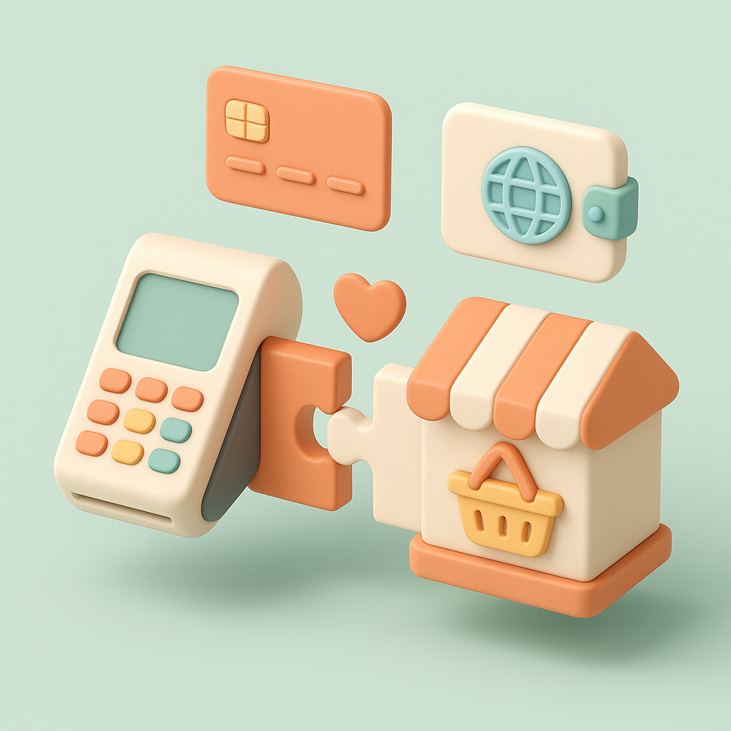 Contactless payment phone over card reader